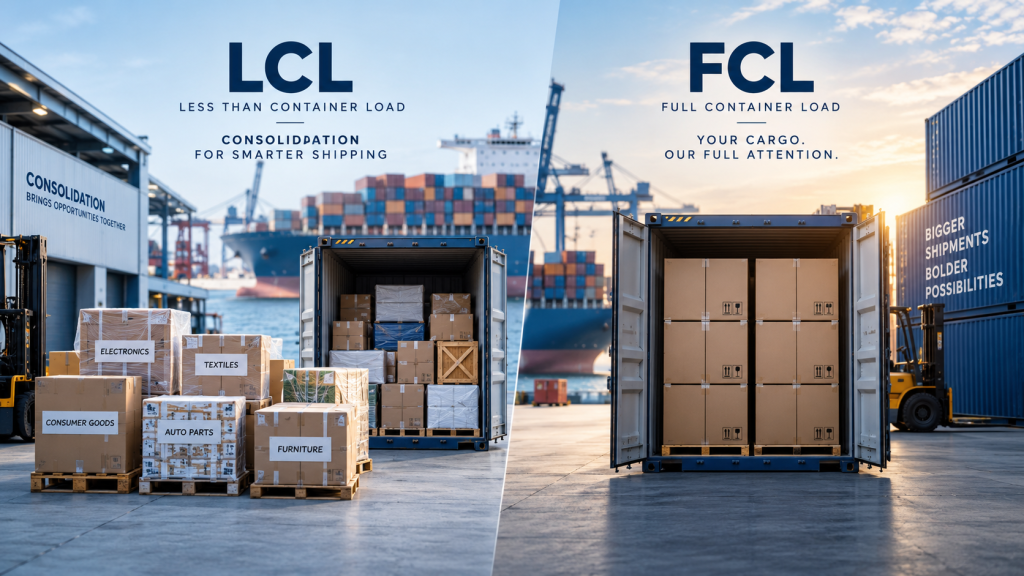 LCL vs. FCL Consolidation Services